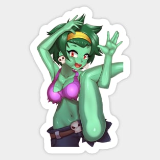 Rottytops on the glass Sticker